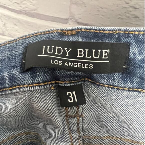 Judy Blue Womens 31 Coastal Resortwear Western Boho Tummy Control Stretch Jeans - Picture 6 of 12